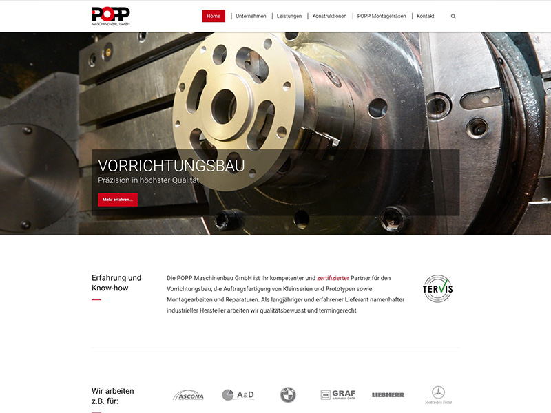 Neue Website online